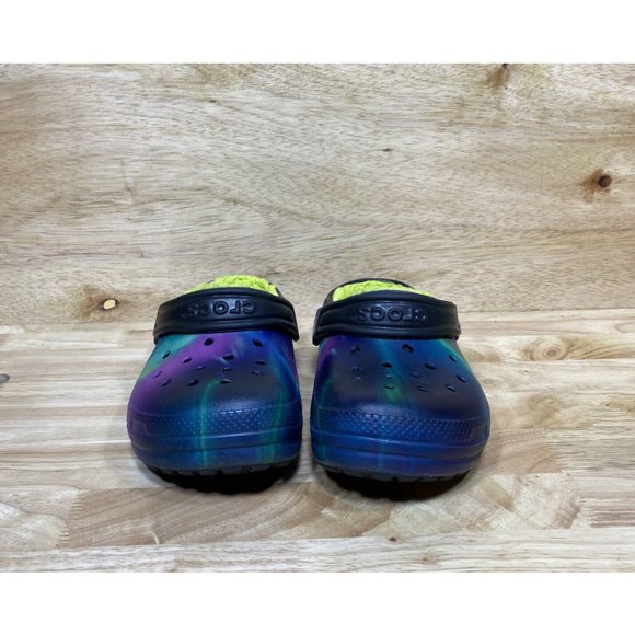 Crocs Classic Lined Out of This World 207322 0GU Youth Size J2 - Picture 2 of 9